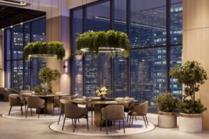 Moderne Hoteleinrichtung