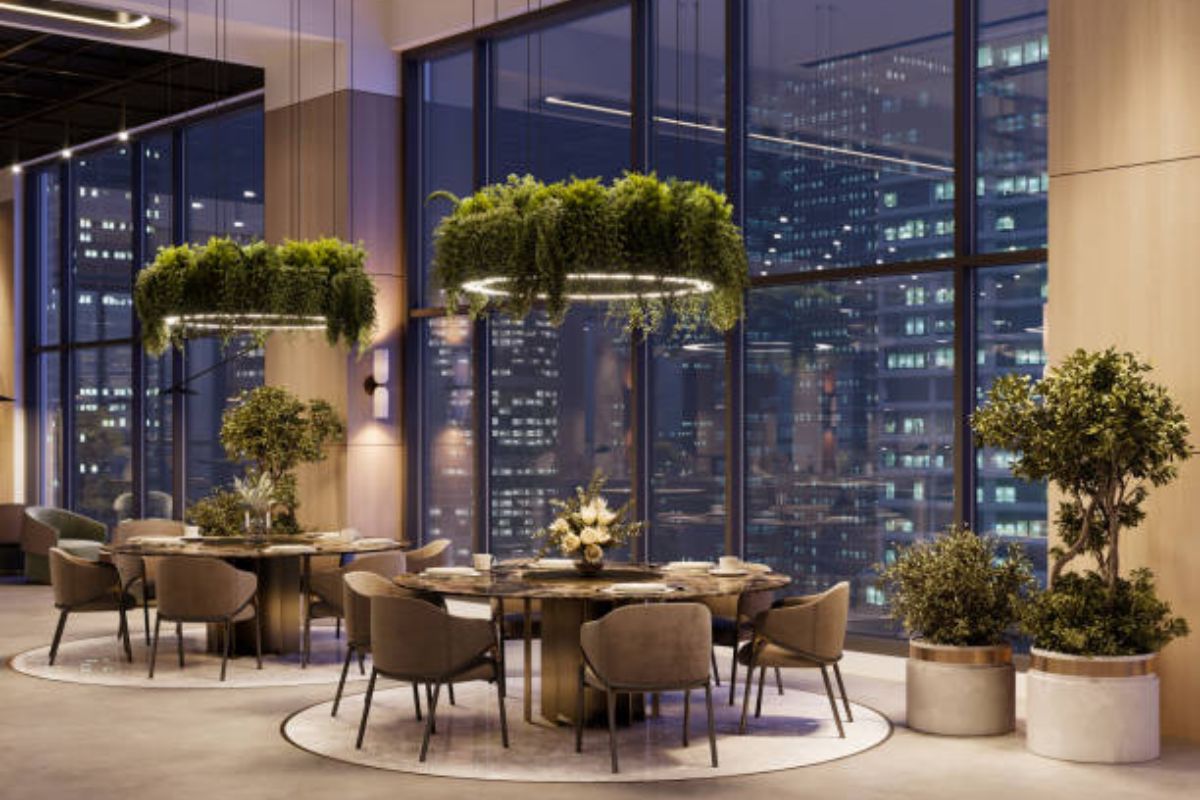 Moderne Hoteleinrichtung